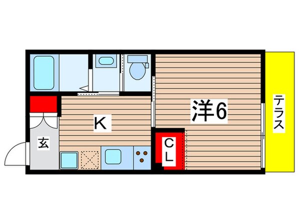 Like星久喜A棟の物件間取画像